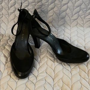 Gianni Bini Suede and Leather Heels